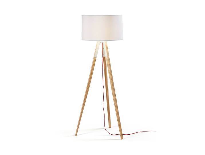 Kave Home Vloerlamp Iguazu - Wit