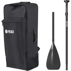 YEAZ Trolley-Rucksack und Carbon-Paddel KIT PRO