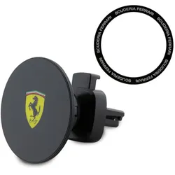 Ferrari MagSafe Printed Shield - magnetische Autohalterung (schwarz)