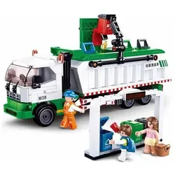 Sluban Town - Garbage Collection Truck (780 Pieces)