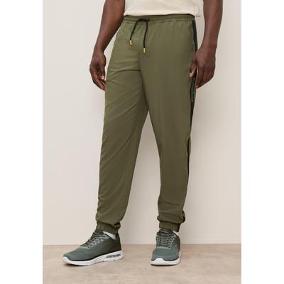 Jogger Pants KANGAROOS, Herren, Gr. XL, N-Gr, grün (khaki), Web, Obermaterial: 95% Polyester, 5% Elasthan, slim fit lang, Hosen, Slim Fit, aus leichtem, elastischen Funktionsmaterial