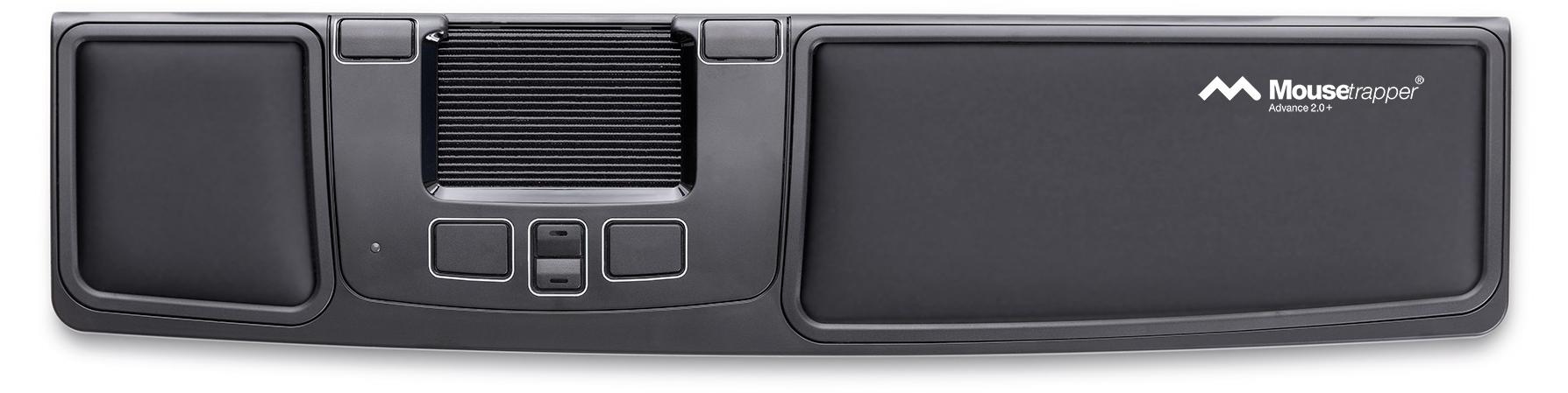 Mousetrapper Advance 2.0+, USB Typ-A, 2000 DPI, Schwarz, Weiß