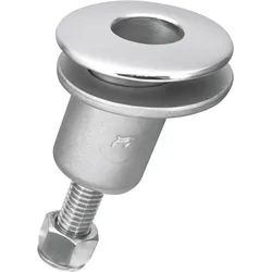 Sockel für Sonnensegelmast, A4, für Rohr 22mm, Klemmbereich 9-14mm