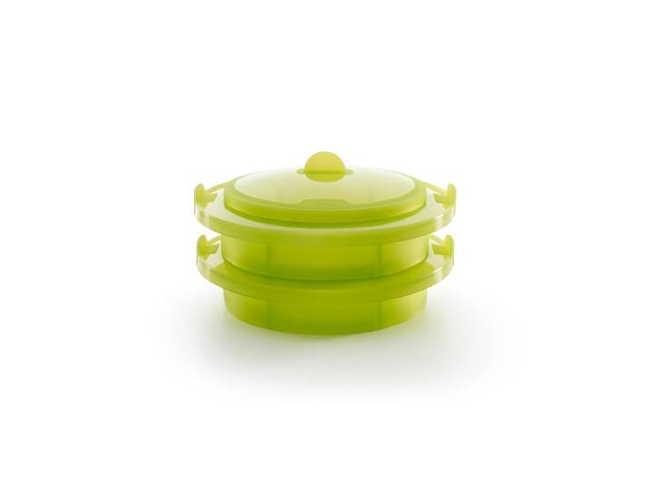 Lékué Panier vapeur en silicone Lékué Vert