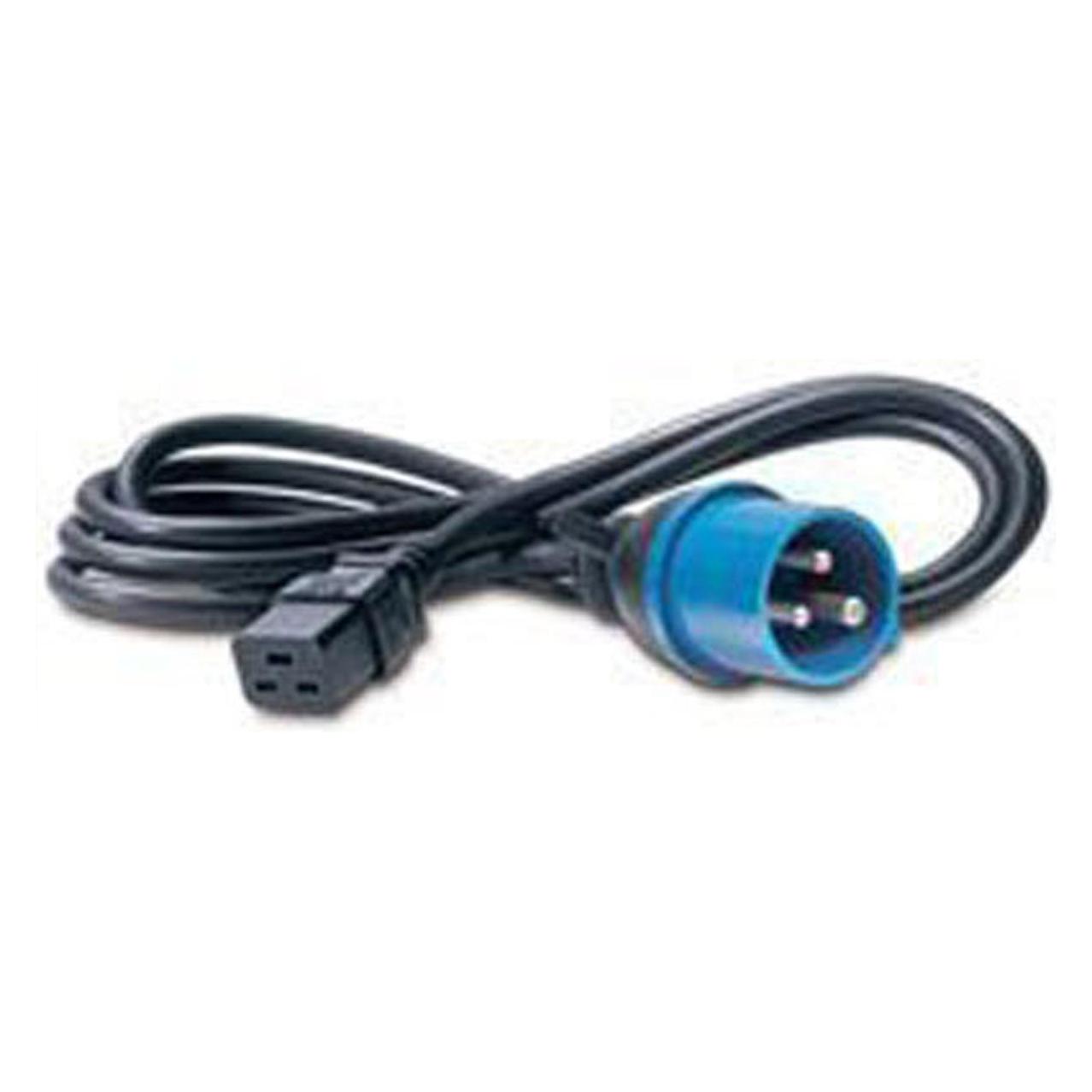 Bachmann 346.112 3m C19-Koppler IEC 309 Schwarz (3 m) (346.112)
