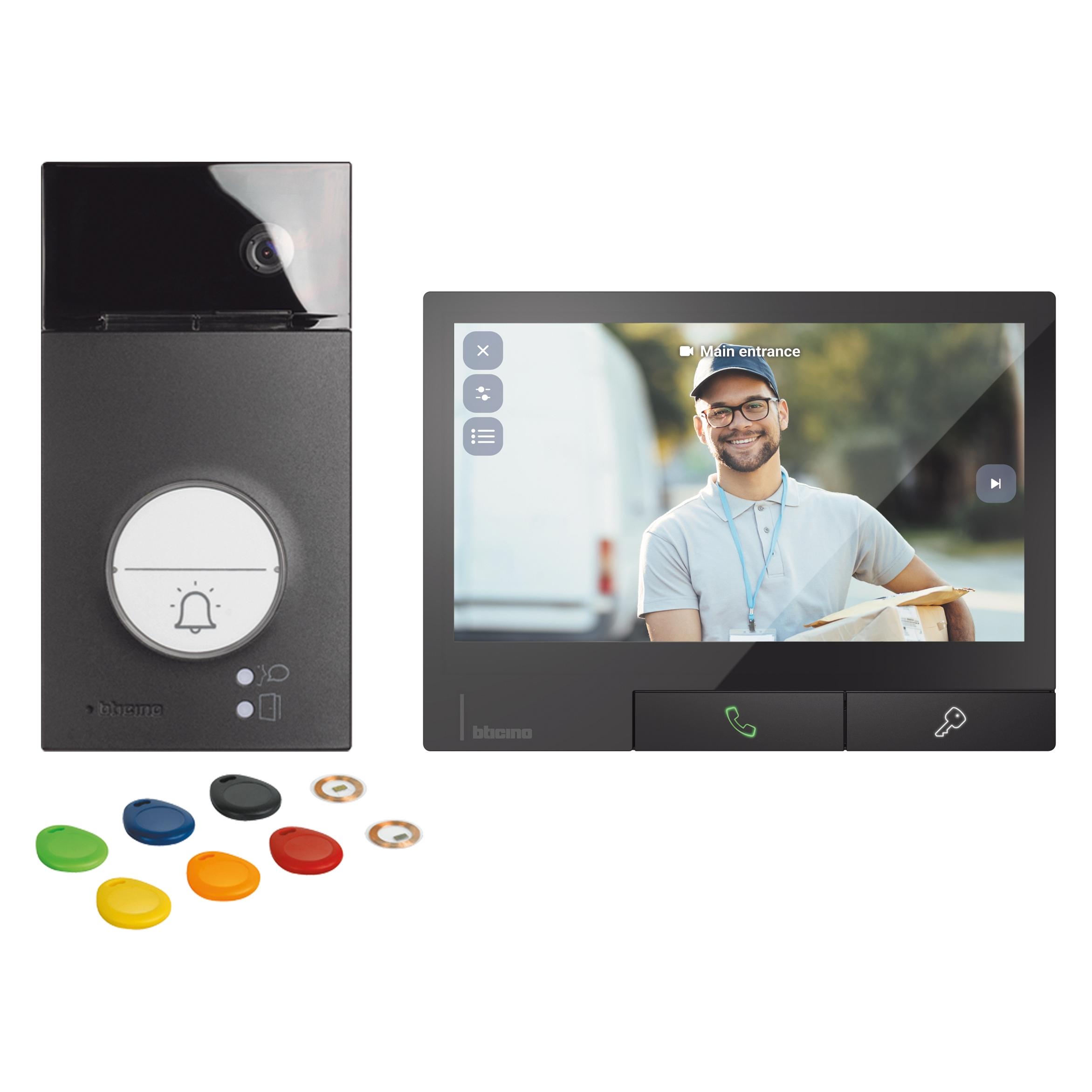 Bticino Videoset Türstation + Classe 300X (Kabelgebunden, WLAN) (363943)