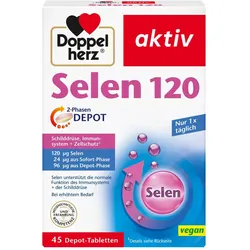 Doppelherz Selen 120 2-phasen Depot Tabletten 45 St