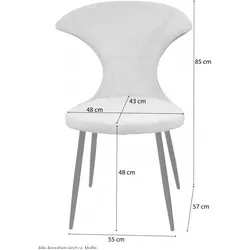 Möbel Direkt Online, Stühle, Iris (2x)