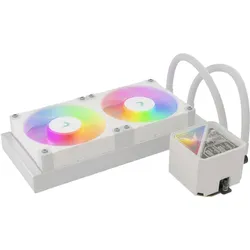 Valkyrie V240 Lite ARGB White, CPU Wasserkühler, Weiss
