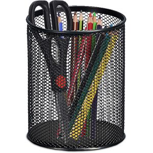 Zeller Stiftehalter 17735, Mesh, Metalldraht, 1 Fach, anthrazit