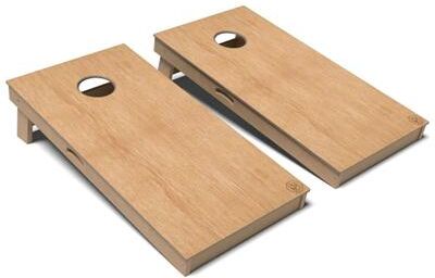 Skip's Garage Douglas Fir Wood Cornhole Board Set