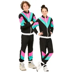 Kinder-Trainingsanzug, schwarz