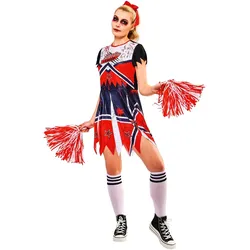 Rubies Zombie Cheerleader Kostüm für Erwachsene für Damen (L)