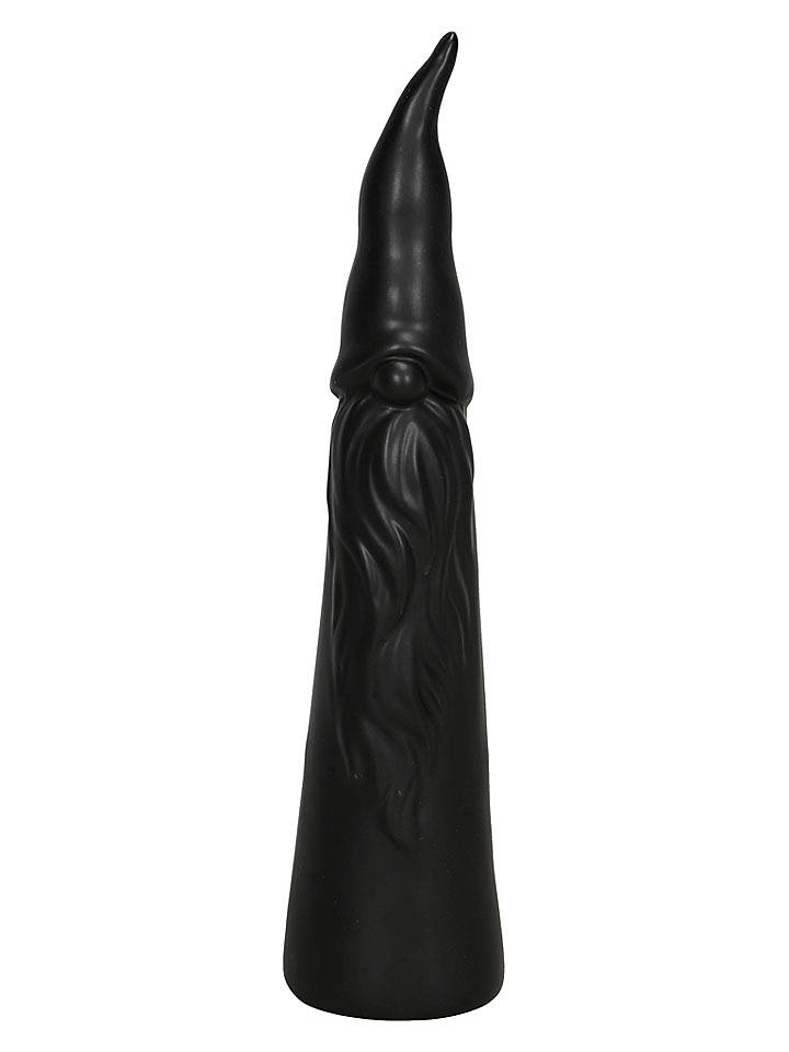 POSIWIO Dekofigur "Weihnachtsmann" in Schwarz - (H)21 cm - onesize