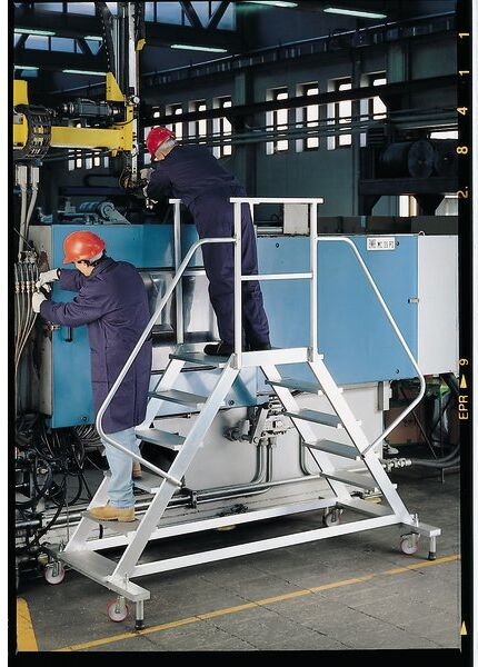 Alulock Trappeplatform 60x80 Cm 2x8 - Højde 1,84 M