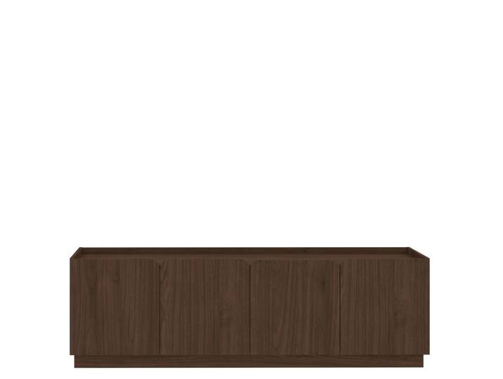 Mid.you Lowboard, Walnussfarben, Holzwerkstoff, 180x59.7x40 cm, Wohnzimmer, TV Möbel, Lowboards