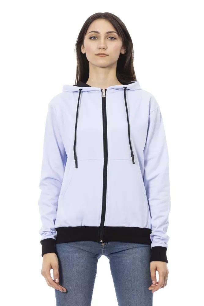 Zip-up Hoodie mit lässigem Schnitt