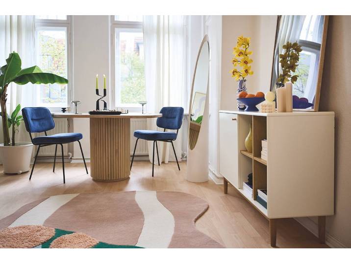 Table 120 x 120cm Marron