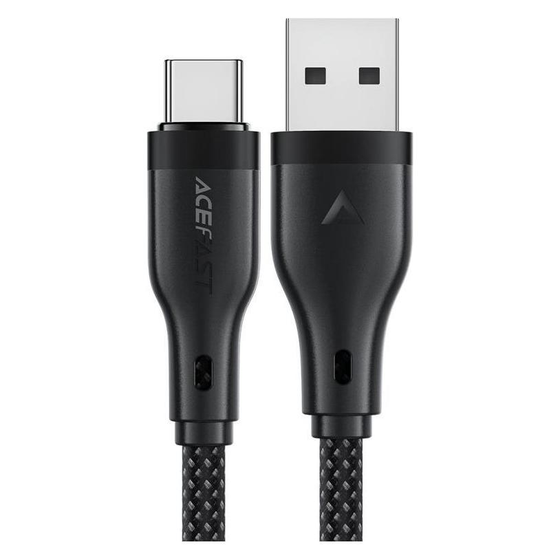 Acefast C8-04 USB-A / USB-C 3A Kabel - schwarz (1.20 m) (1637320828)