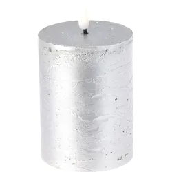 Kerze LED SILVER (DH 7,50x10 cm) - DH 7,50x10 cm