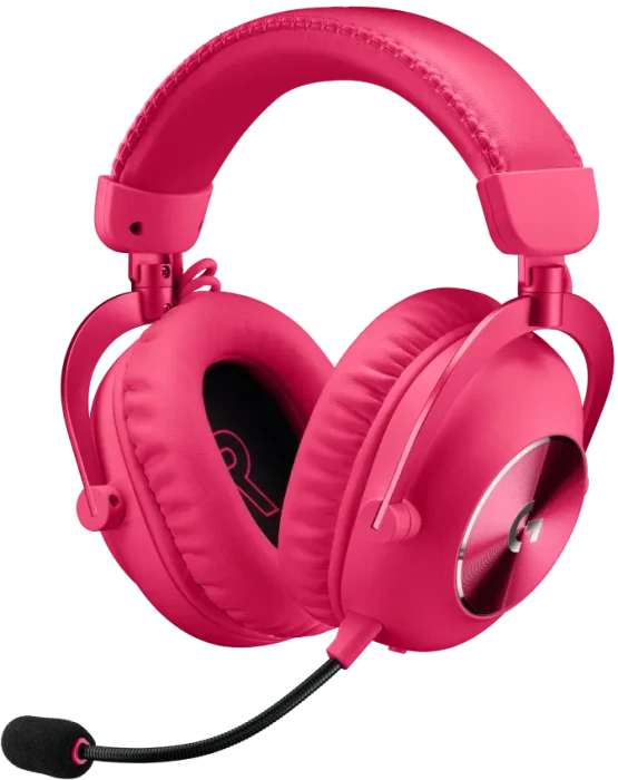 Logitech G PRO X 2 LIGHTSPEED Gaming-Headset, rosa