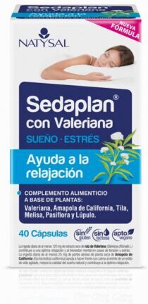 Natysal Sedaplan with Valerian 40 Capsules
