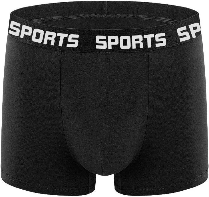 INF Boxer pour homme, coupe sûre et maintien Paquet de 8 XL Le noir Paquet de 6