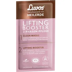 Luvos Heilerde Lifting Booster&Clean Maske 2+7.5ml 1 P