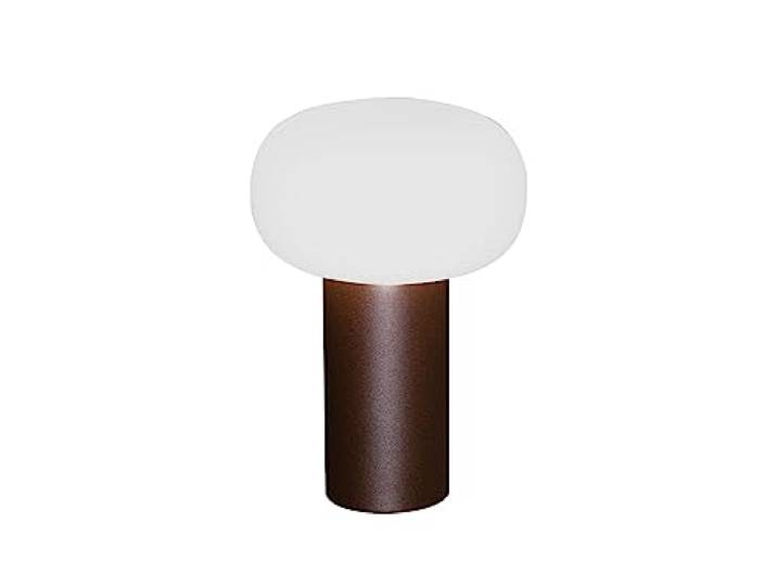 Konstsmide Akku-Tischleuchte Antibes rostfarben Indoor/Outdoor 7826-972