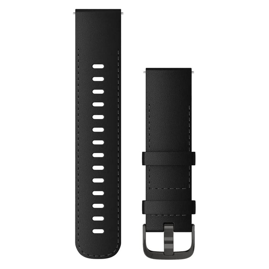 Garmin Quick Release Armband (18 mm, 22 mm, Leder, Silikon) (010-12932-63)