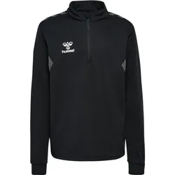 hummel Hmlauthentic Half Zip Sweat Kinder - black - 116