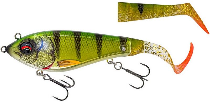 Savage Gear Deviator Tail-16,5cm-Chrome Perch
