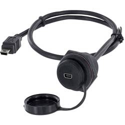 USB 2.0 Stecker Mini-B Chassisbuchse, Einbau 1310-1026-05 M30 1310-1026-05 encitech Inhalt: 1 St.