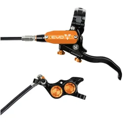 HOPE Scheibenbremse EVO TR4 | einzeln | schwarz/orange Vorderradbremse