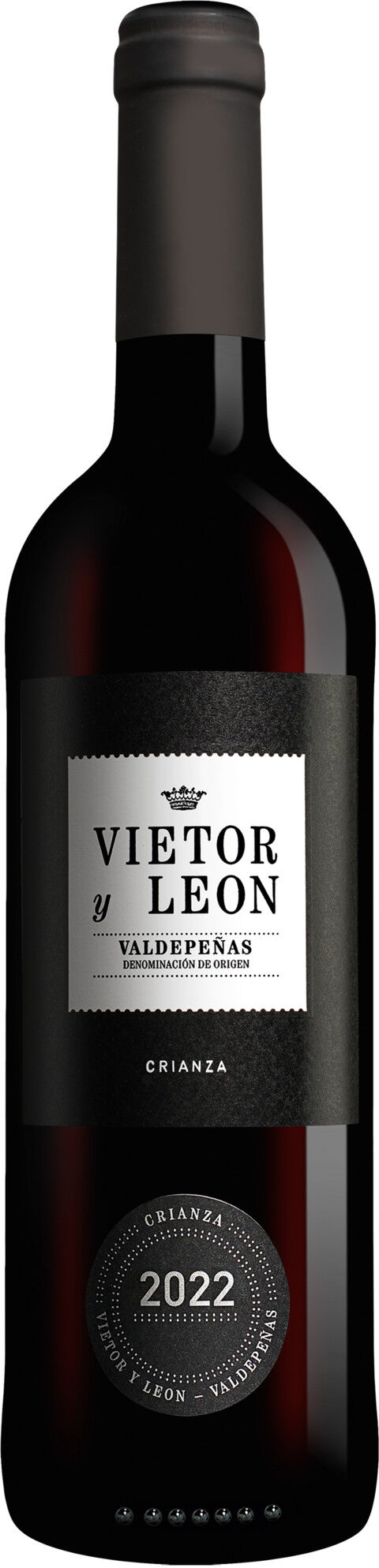 Vietor y Leon Crianza 2022 13% Vol. Rotwein Trocken aus Spanien