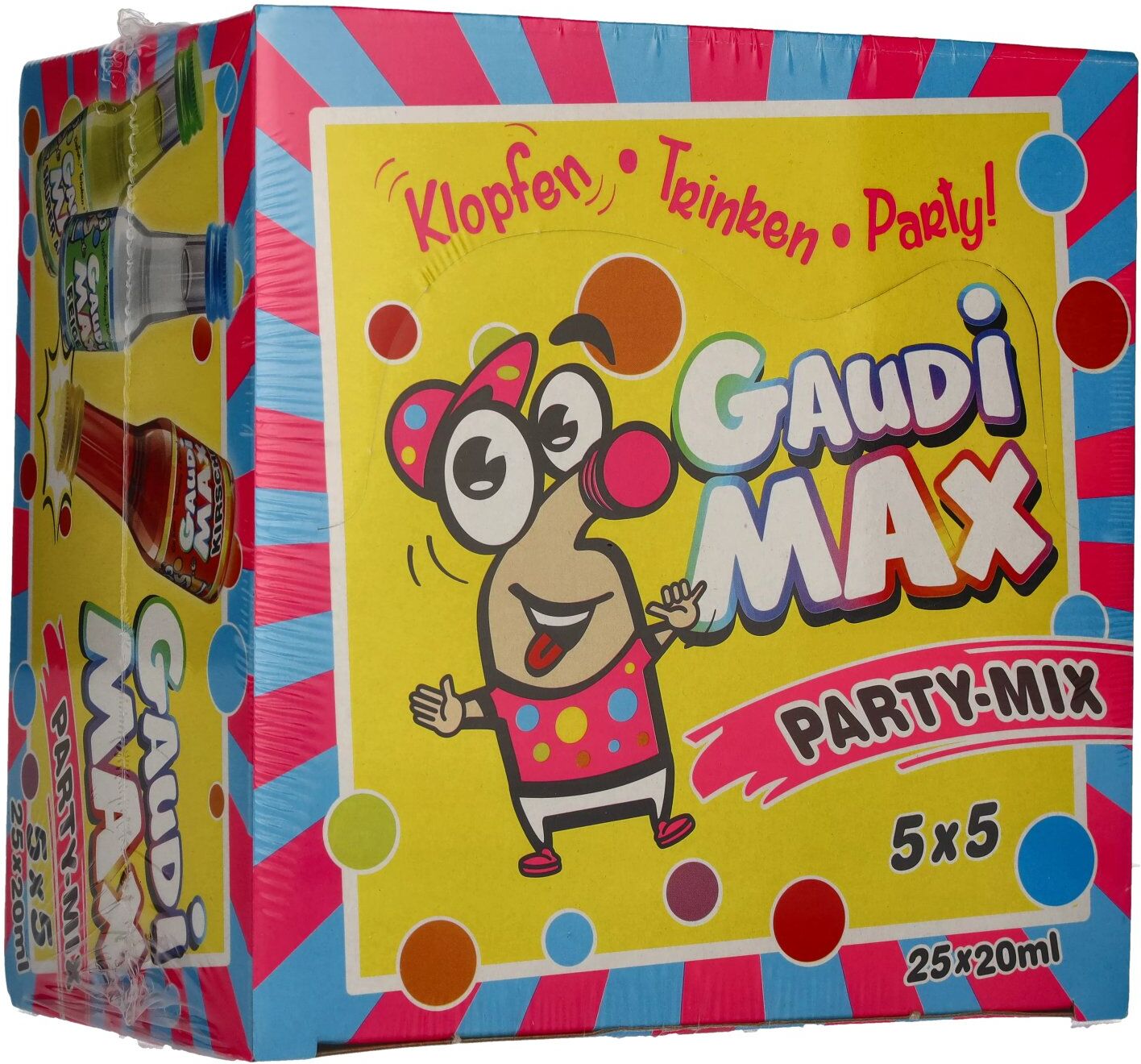 Gaudimax Shots Gaudi-Max PARTY-MIX 16,8% Vol. 25x0,02l