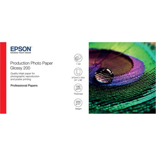 Epson Production Photo Glossy 61 cm x 30 m, 200 g C13S450371