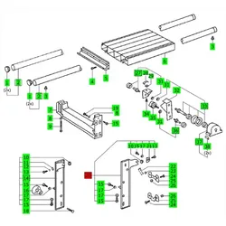 Festool Justierblech für CS 70