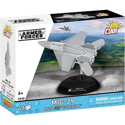 COBI Armed Forces 5928 - MIG-29 (Code Name:Fulcrum), Bausatz 1:300, 40 Klemmbausteine