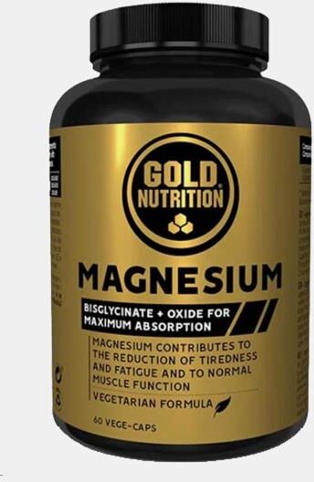 GOLD NUTRITION MAGNESIO 600mg 60 CÁPSULAS