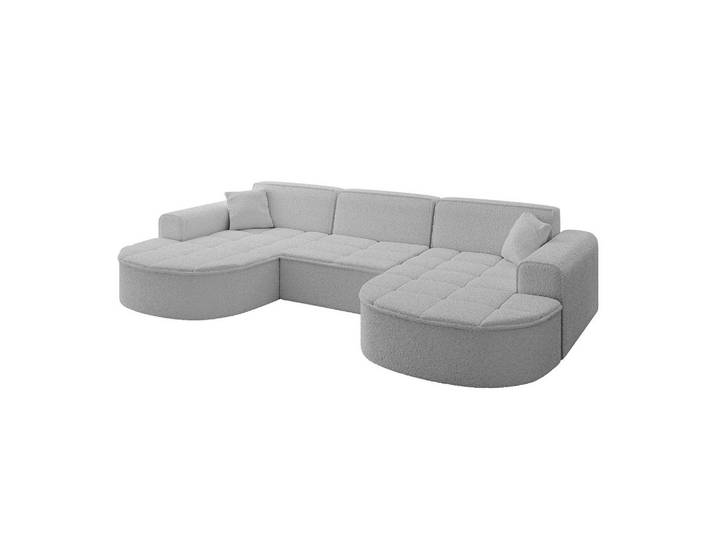 WOHNLANDSCHAFT TARO-U1 - 303x171x79,5 cm Hellgrau