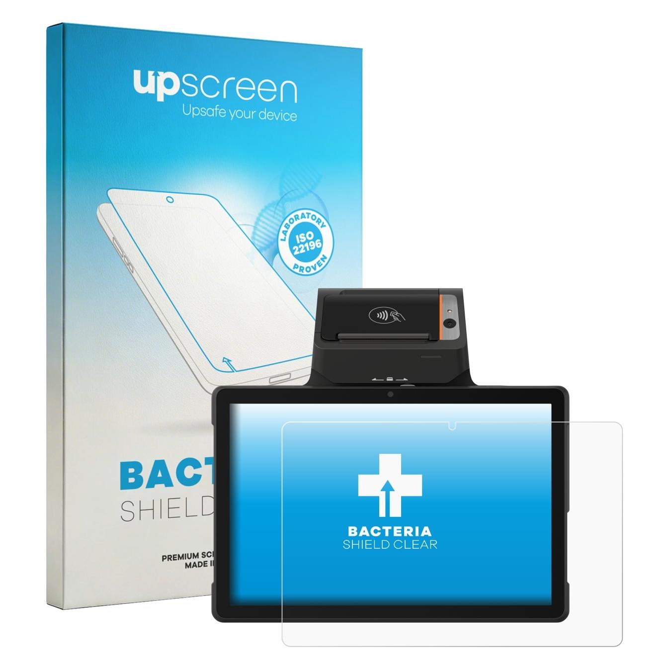 upscreen Schutzfolie für Sunmi P3 Mix 58mm Displayschutz Displayschutzfolie Folie Klar antibakteriell (2063949)