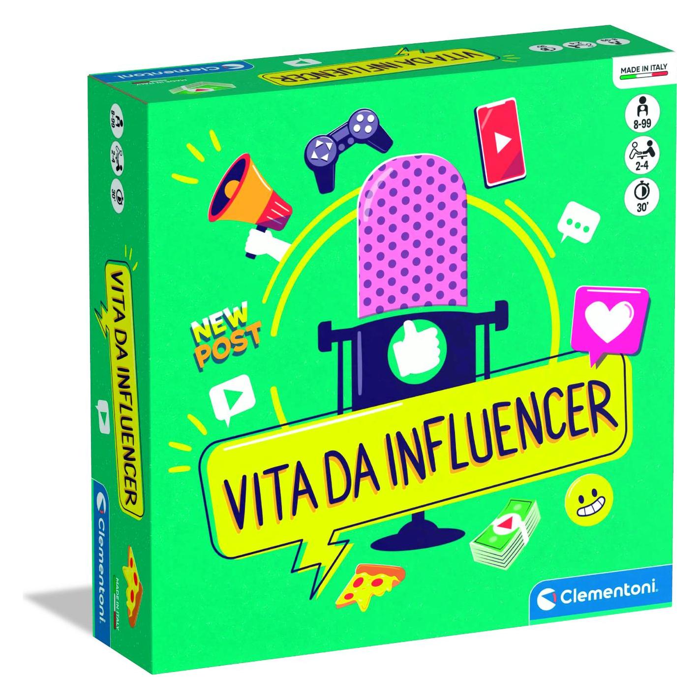 Clementoni Influencer Life (Italienisch, 2 - 4 Spieler) (320.16663)