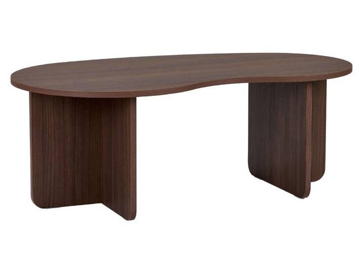 CALICOSY - Couchtisch mit organischer Platte L110 cm - MOSS