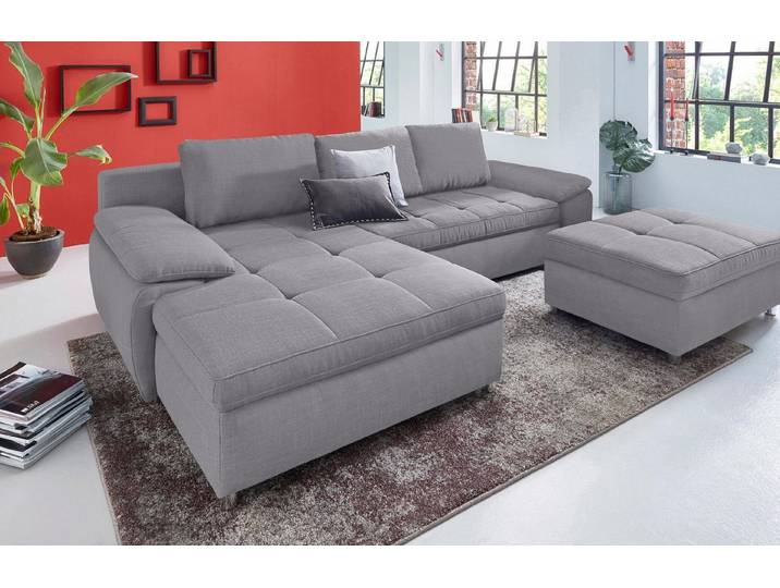 OTTO home Ecksofa Labene, L-Form, B: 270/290 cm, Bettfunktion & Bettkasten wählbar, XL/XXL wählbar, Federkern wählbar, lose Rückenkissen, modernes Design