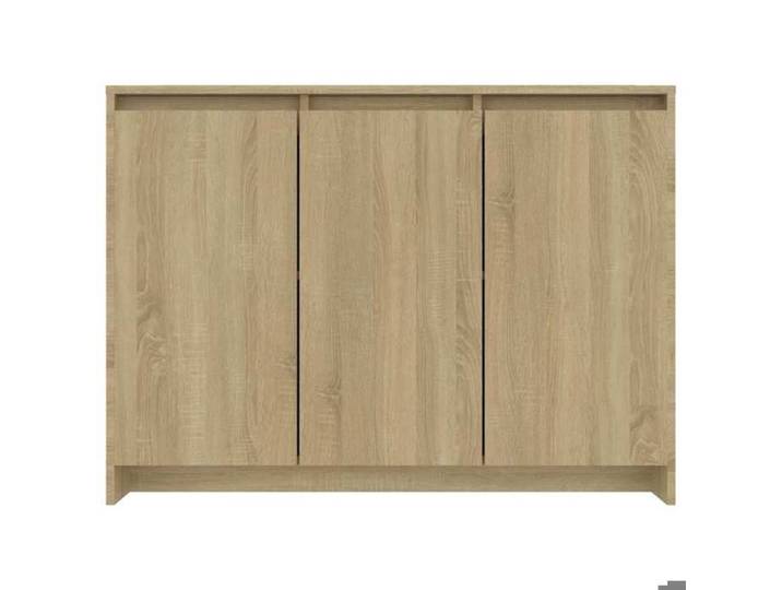 Commode intérieur - Beige - Buffet Armoire base - Chêne sonoma 102x33x75 cm - Bois d'ingénierie LL1099