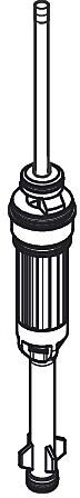 Hansgrohe Umsteller Axor Mondaro/Mondial 94127000 für 4-Loch Fliesenrandarmatur chrom
