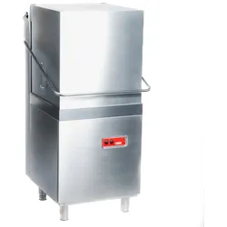 Romux® Haubenspülmaschine 50x50 cm mit Reiniger, Klarspüler und Laugenpumpen | Professionelle Haubenspülmaschine für die Gastronomie