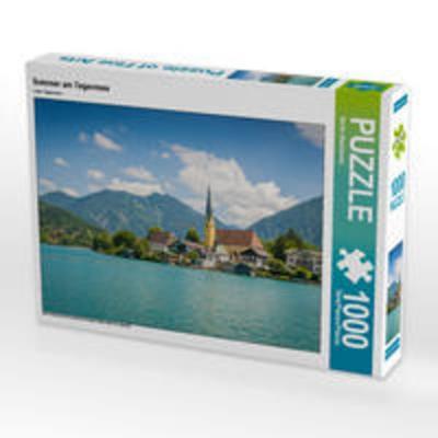 CALVENDO Puzzle Sommer am Tegernsee | 1000 Teile Lege-Größe 64x48cm Foto-Puzzle für glückliche Stunden