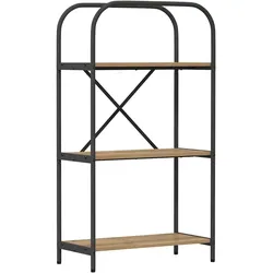 vidaXL Regal Eiche handwerklich 60 x 30 x 109 cm Holzwerkstoff